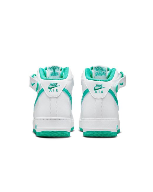 Nike Blue Air Force 1 Mid /Clear Jade' for men
