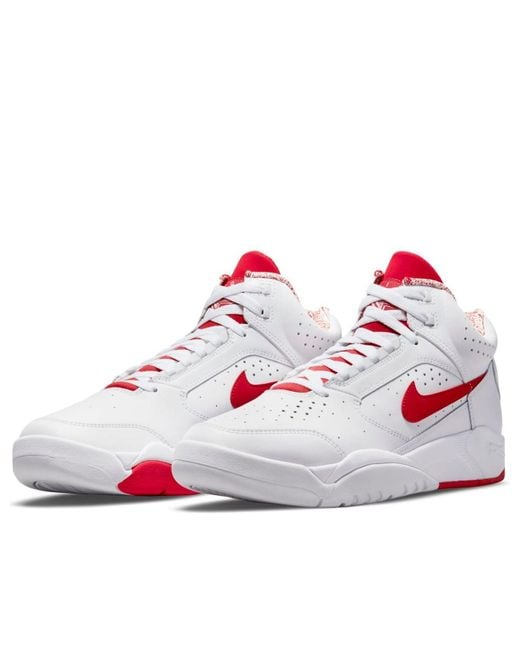 Nike White Air Flight Lite Mid University' for men