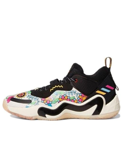 Adidas Black D.O.N. Issue #3 'Dia De Muertos' for men
