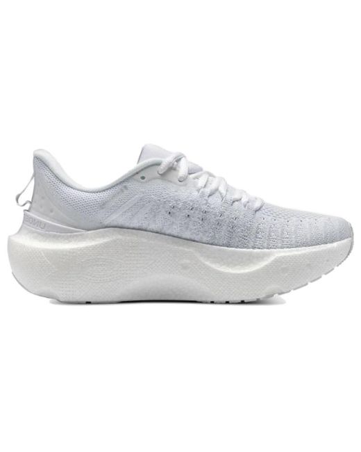 Under Armour White Infinite Elite Running Shoes for men