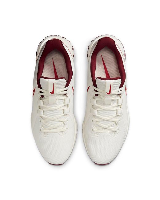 Nike White React Infinity Pro 'Sail Dark Beetroot' for men