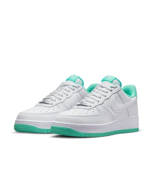 Nike White Air Force 1 07 Mint' for men