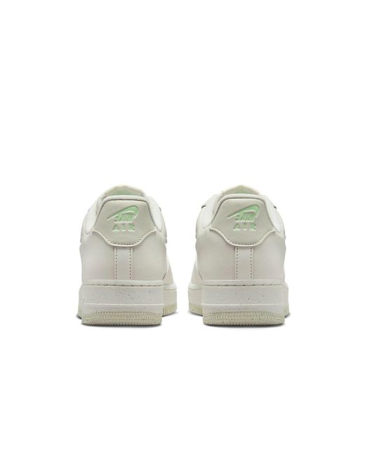 Nike White (Wmns) Air Force 1 '07 Se Next Nature 'Sail Liquid Metal'