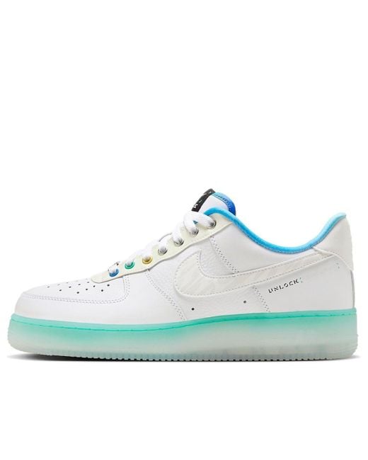Nike Blue Air Force 1 07 Low Prm 'Unlock Your Space' for men
