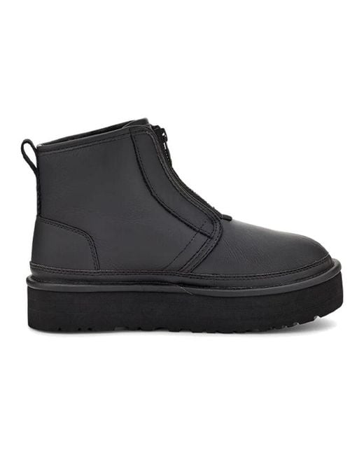 Ugg Black (Wmns) Neumel Platform Zip