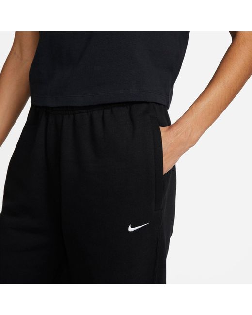 Nike Black (Wmns) Solo Swoosh Sweatpants