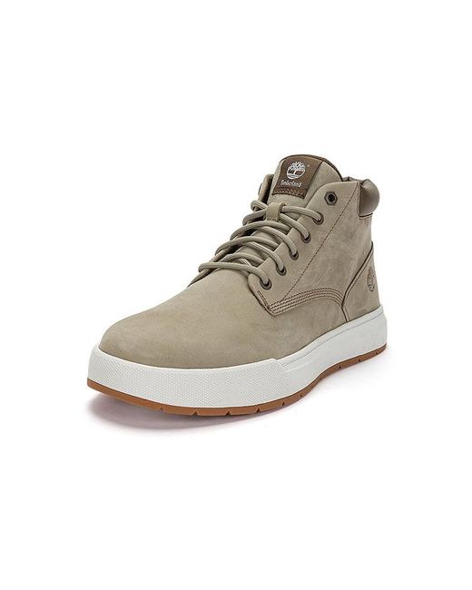 Timberland Natural Maple Grove Leather Chukka Boots 'Light Taupe Nubuck' for men