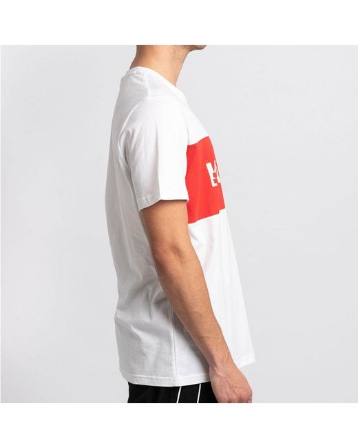 PUMA Red Fendi Crossover Round Neck Short Sleeve for men