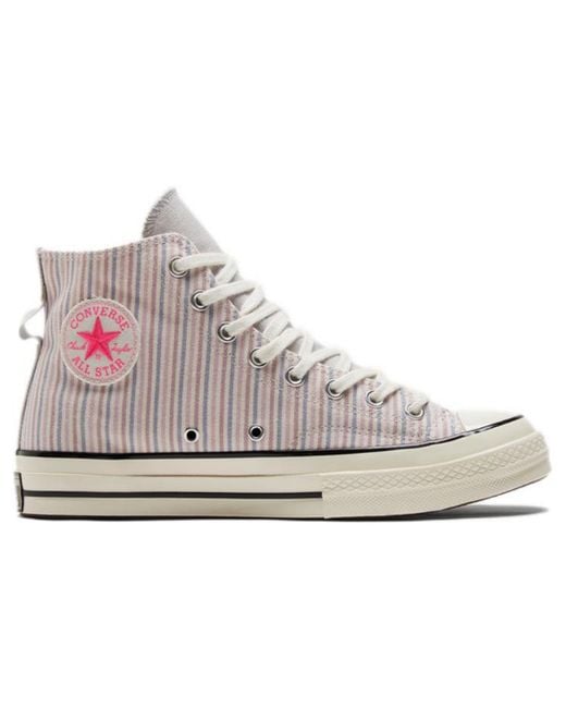 Converse White Chuck 70 High 'Pecan Stripes'