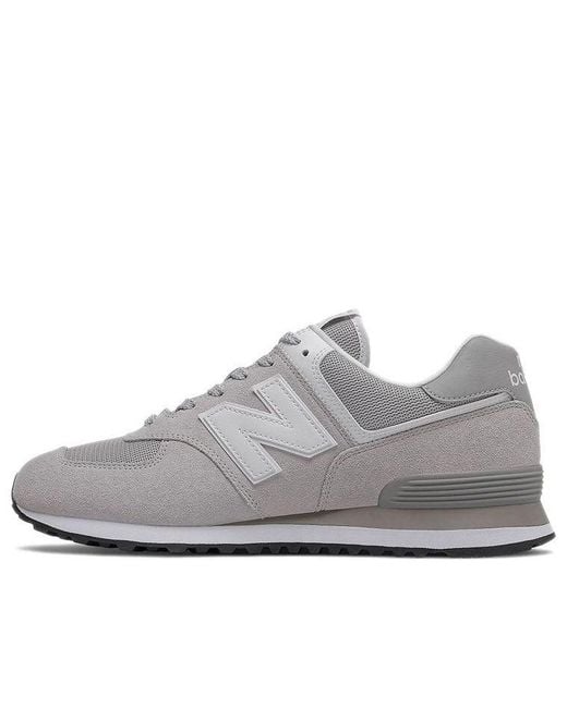New Balance White 574 'Rain Cloud' for men