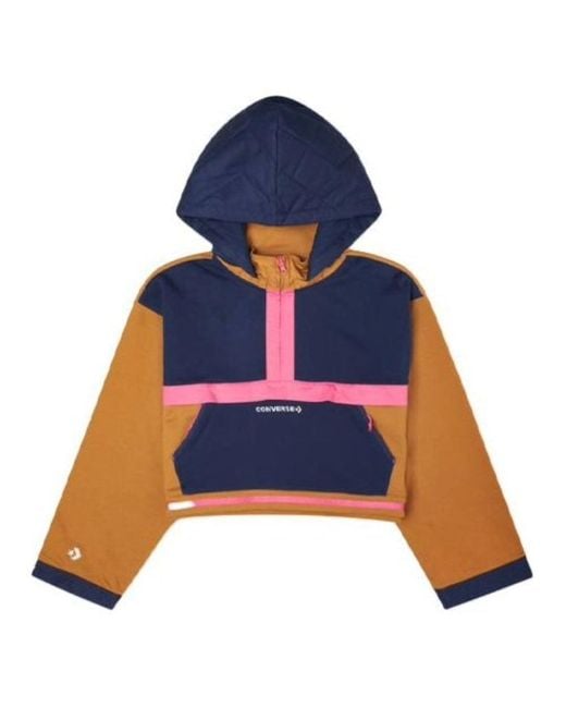 Converse Blue (Wmns) Convertible Hoodie Dress Tan'