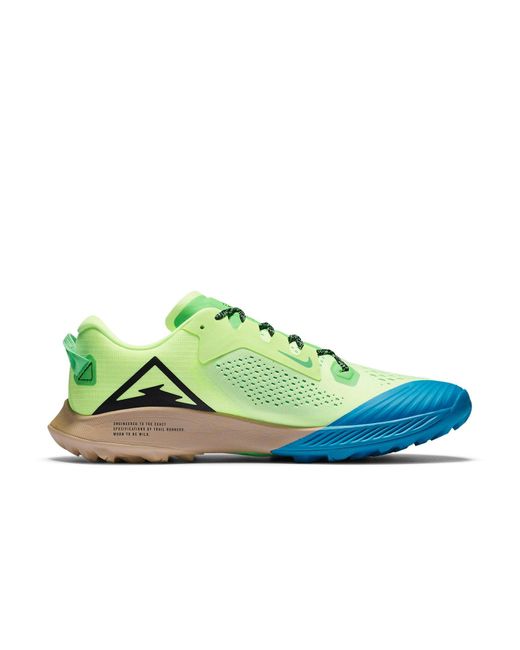 Nike Green Air Zoom Terra Kiger 6 'Barely Volt' for men