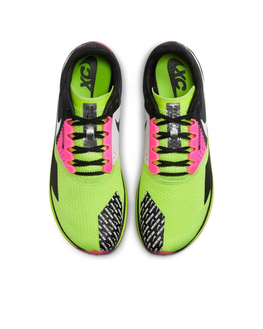 Nike Green Air Zoom Rival Xc Spikes 6 'Volt Hyper' for men