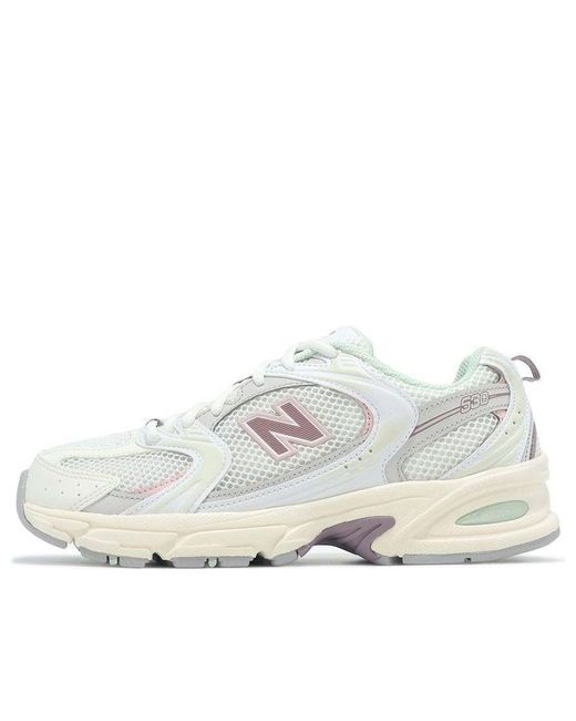 New Balance White 530 'Sea Salt Ice Wine' for men