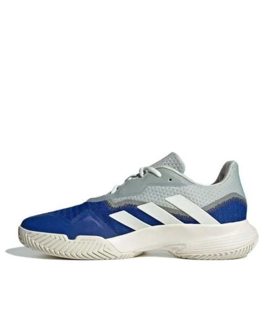 Adidas Blue Courtjam Control Tennis Shoes 'Royal Off Bright' for men