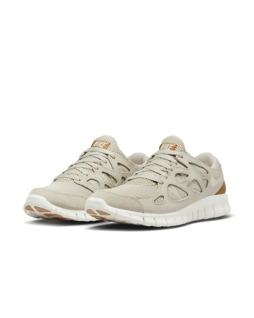 Nike White Free Run 2 'Light Stone Alabaster' for men
