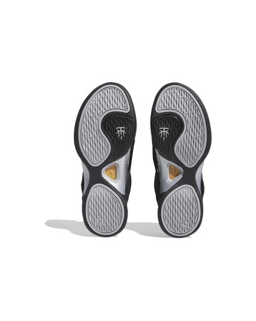 Adidas Black T Mac 5 Basketball Shoes 'Platinum' for men
