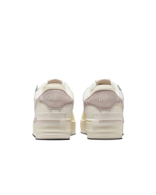 Nike White Air Force 1 Shadow Shoes