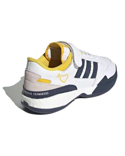 Adidas Blue Human Made X Forum Low 'Hazy' for men