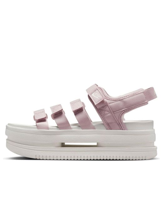 Nike Natural (Wmns) Icon Classic Sandals 'Platinum'