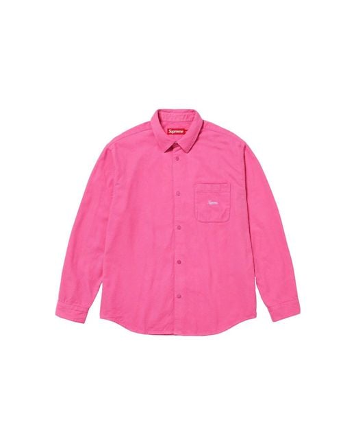 Supreme Black Flannel Shirt for men