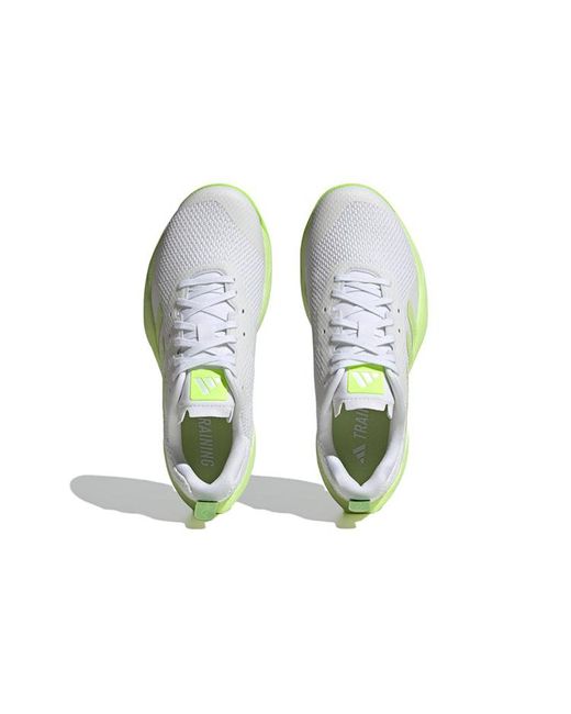 Adidas White (Wmns) Rapidmove Adv Trainer Pulse Lime'