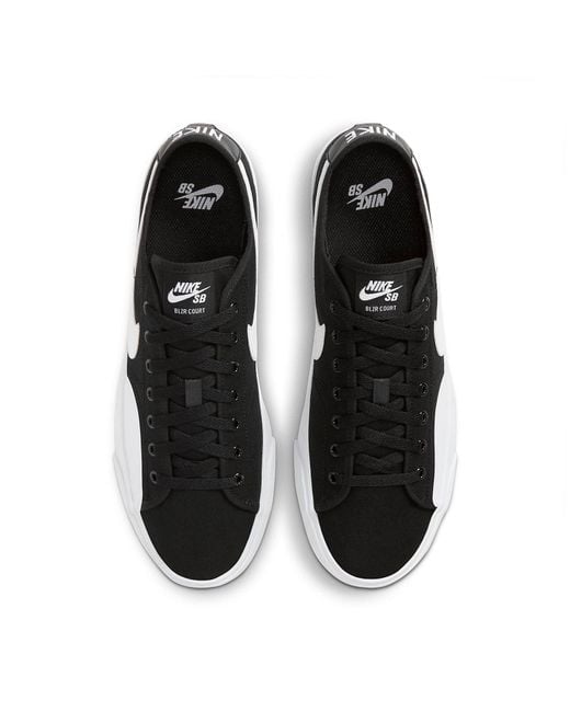 Nike Black Blazer Court Sb for men