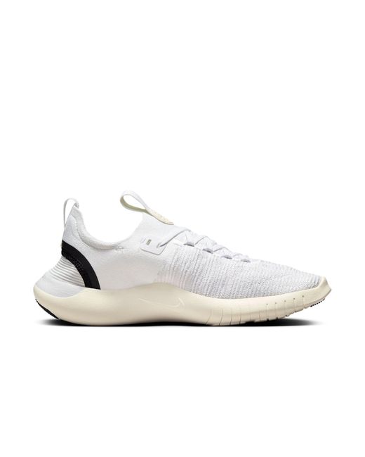 Nike White Free Rn Nn Road Running Shoes