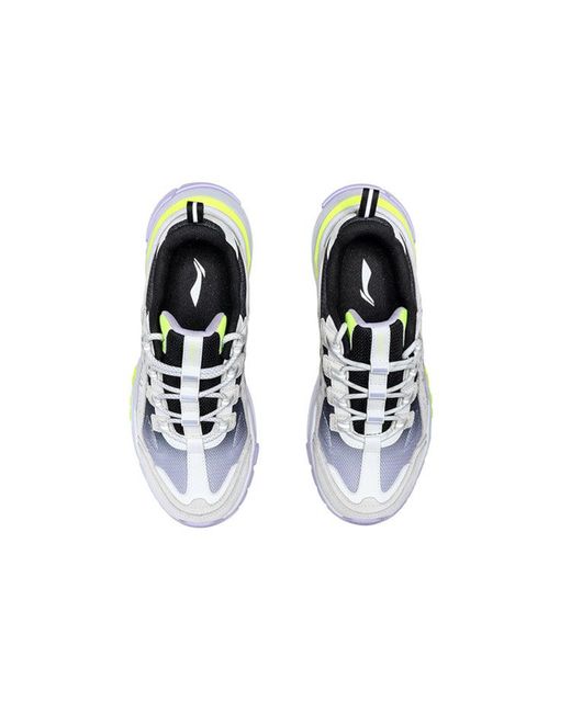 Li-ning Gray (Wmns) Reverses Neon'