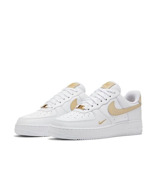 Nike White (Wmns) Air Force 1 '07 Essential Rattan'