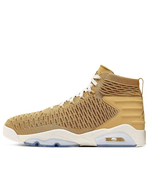 Nike Natural Flyknit Elevation 23 Sports Shoes Khaki for men