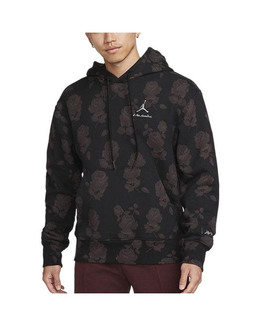 Nike Blue Jordan X A A Anire Croover 22 Fower Printing Fu Print Ong Eeve Autun Aia Edition for men