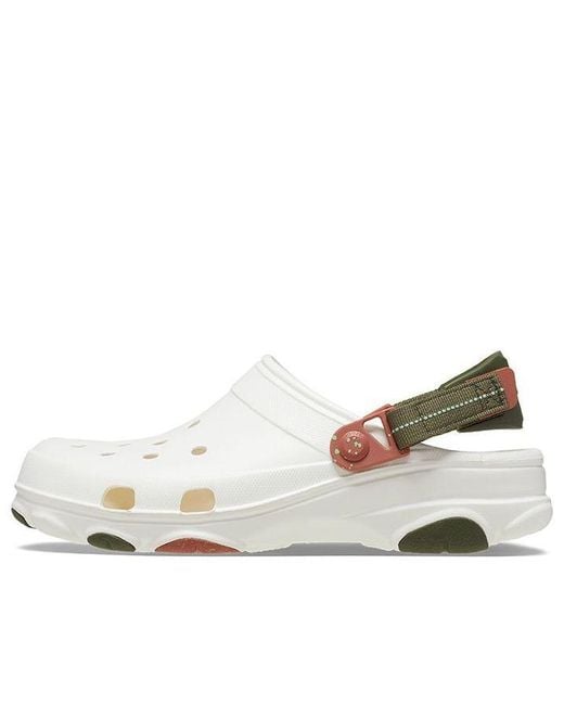 CROCSTM White All Terrain Clogs for men