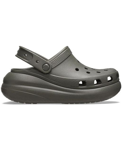 CROCSTM Black Classic Crush Clog 'Dusty' for men