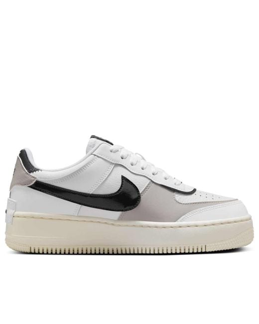 Nike White (Wmns) Air Force 1 Shadow Off Noir'