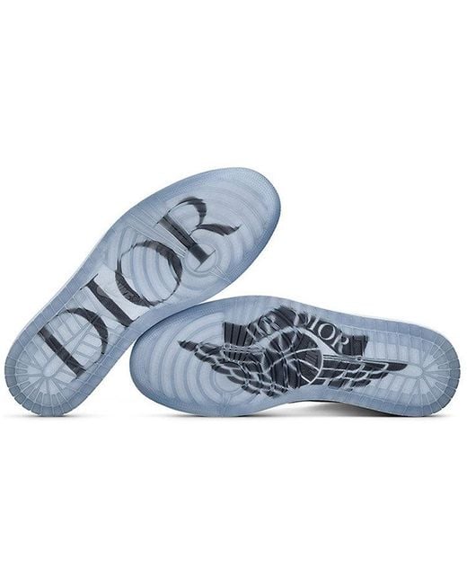 Nike Multicolor Air 1 Retro High "Dior" Shoes for men