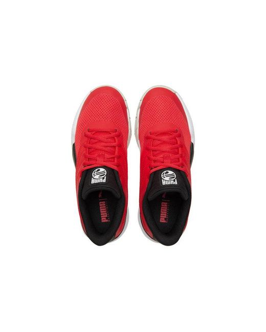 PUMA Red Triple Basketball 'High Risk' for men