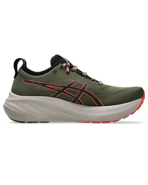 Asics Black Gel Nimbus 26 Running Shoe S Road Shoes Nature Bathing 9.5 for men