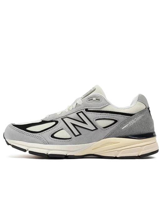 New Balance White X Teddy Santis 990V4 Made for men