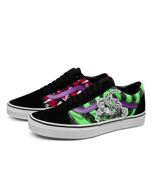 Vans Green The Nightmare Before Christmas X Old Skool 'Lock Shock And Barrel' for men