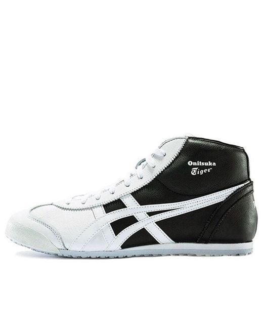 Onitsuka Tiger Black Mexico Mid Runner for men