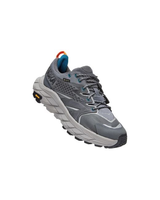 Hoka One One Gray Anacapa Low Gore Tex 'Castlerock' for men