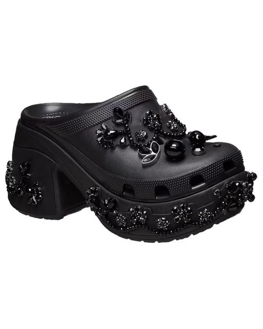 CROCSTM Black X Simone Rocha Siren Clog for men