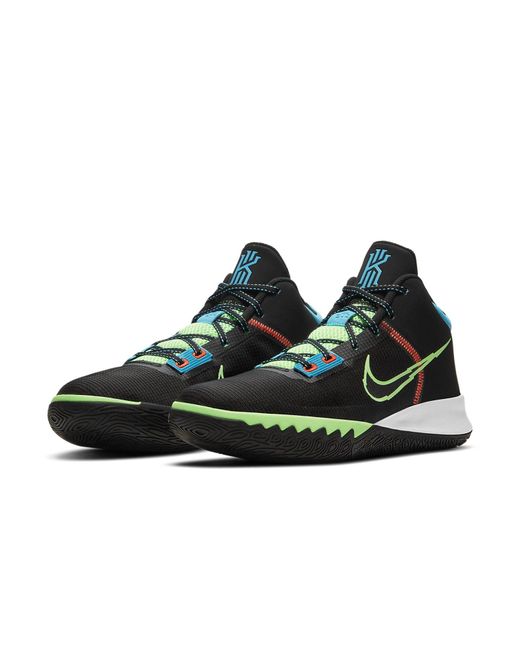 Nike Black Kyrie Flytrap 4 Ep Lime Glow' for men