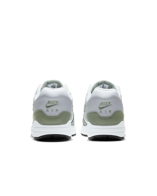 Nike White Air Max 1 Premium 'Spiral Sage' for men