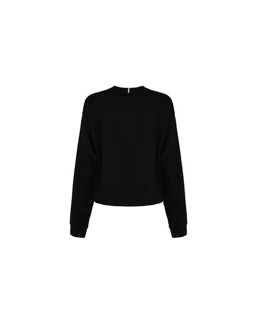 Alexander McQueen Black Ss21 Round Neck Pullover Long Sleeves Sweatshirt