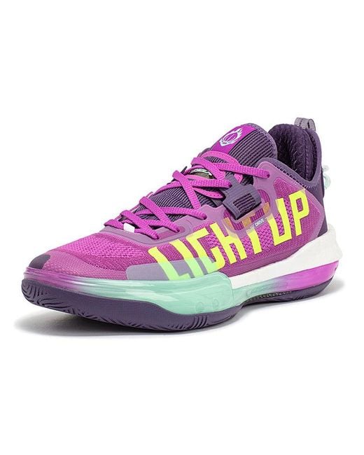 361 Degrees Purple Supernova 1.0 Pro Light Up' for men