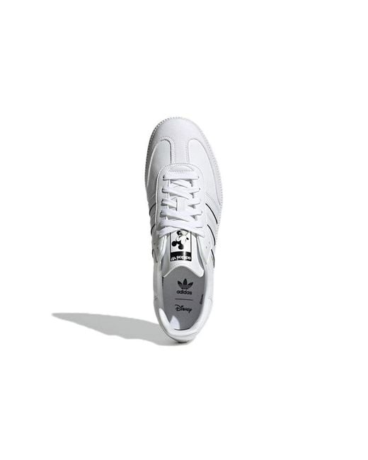 Adidas White X Disney Samba Vegan 'Mickey Mouse' for men