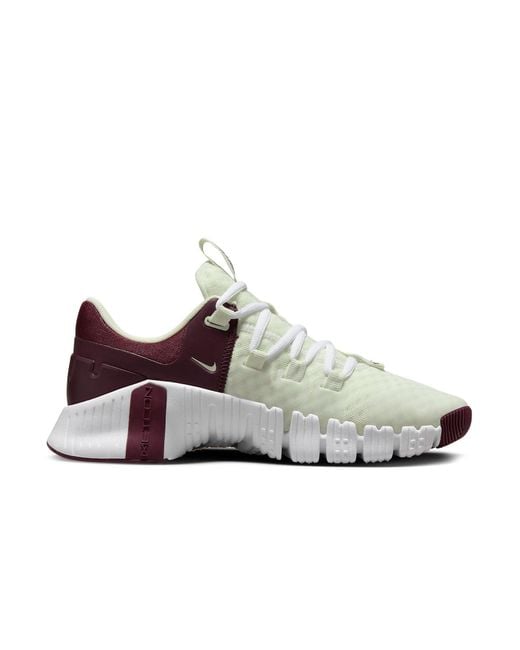 Nike White (Wmns) Free Metcon 5 'Sea Glass Burgundy Crush'