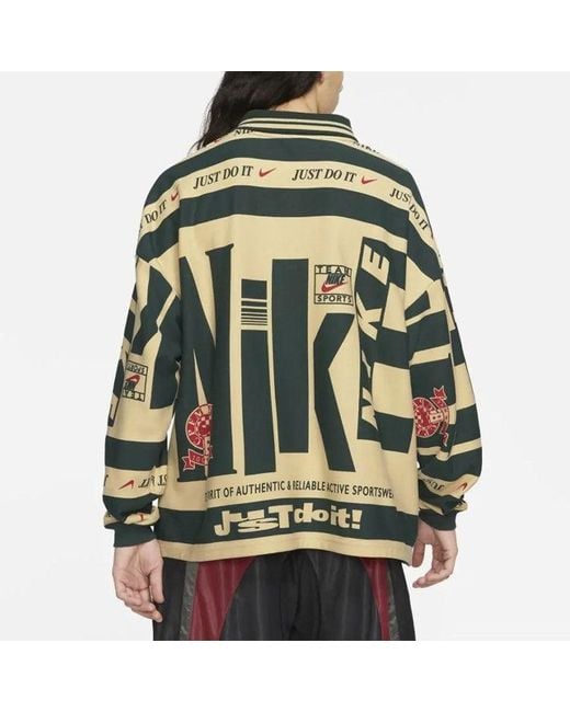 Nike X Cactus Plant Flea Market Longsleeve Polo Shirt 'Cream' in